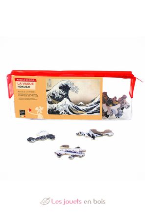 La ola de HOKUSAI W448-24 Puzzle Michèle Wilson 2