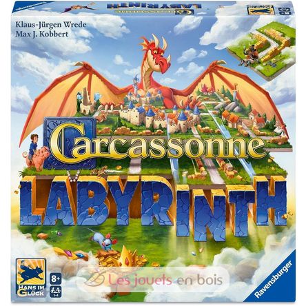 Juego de mesa Carcassonne Labyrinth RAV25176 Ravensburger 1