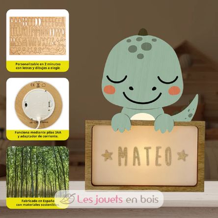 Lámpara personalizable - Dinosaurio VI-LSP09 Vintiun 5