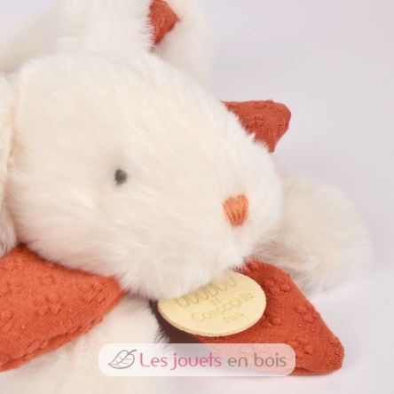 Conejito de peluche color terracota 20 cm DC4664 Doudou et Compagnie 3