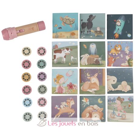 Linterna para cuentos infantiles Fairy Garden LD4780 Little Dutch 5