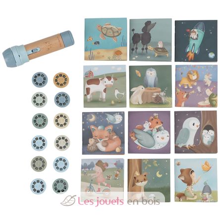 Linterna para cuentos infantiles Forest Friends LD4781 Little Dutch 3