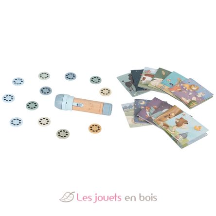 Linterna para cuentos infantiles Forest Friends LD4781 Little Dutch 4