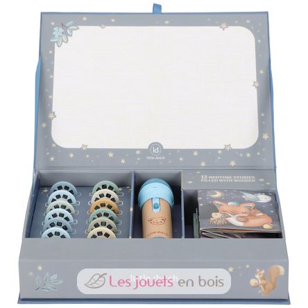 Linterna para cuentos infantiles Forest Friends LD4781 Little Dutch 1