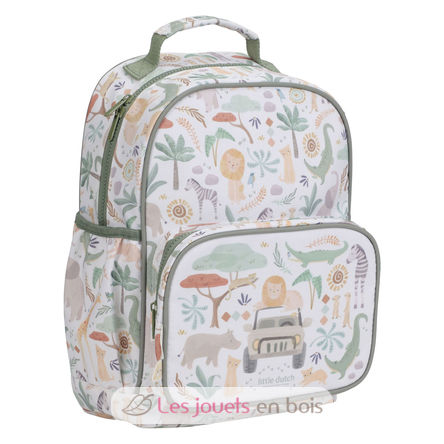 Mochila grande Safari Friends LD4920 Little Dutch 3