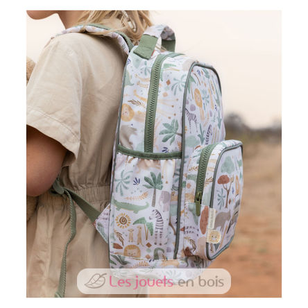 Mochila grande Safari Friends LD4920 Little Dutch 7