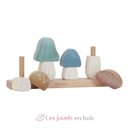 Hongos para apilar Forest Friends LD7230 Little Dutch 2