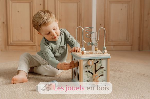 Cubo de actividad de madera Forest Friends LD7231 Little Dutch 8