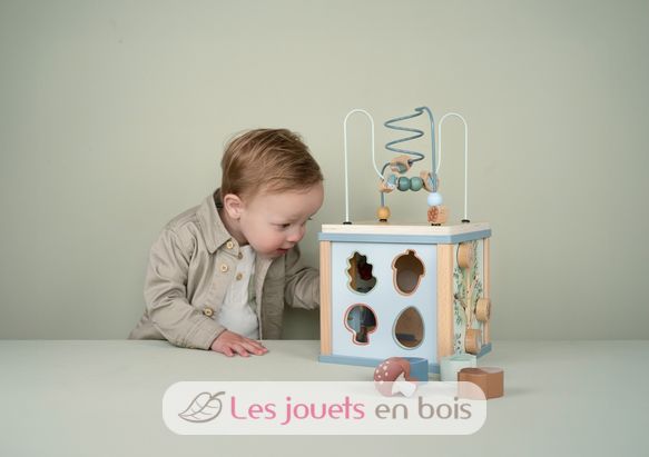 Cubo de actividad de madera Forest Friends LD7231 Little Dutch 13