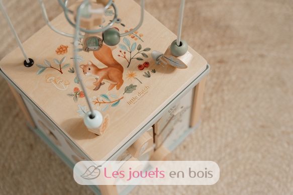 Cubo de actividad de madera Forest Friends LD7231 Little Dutch 15