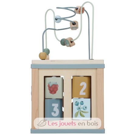 Cubo de actividad de madera Forest Friends LD7231 Little Dutch 7