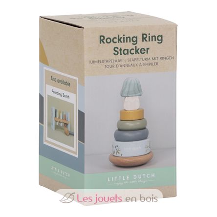 Torre apilable de madera Forest Friends LD7242 Little Dutch 8