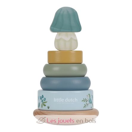 Torre apilable de madera Forest Friends LD7242 Little Dutch 7