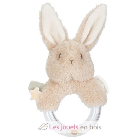 Sonajero de aro conejo Newborn LD8414 Little Dutch 1