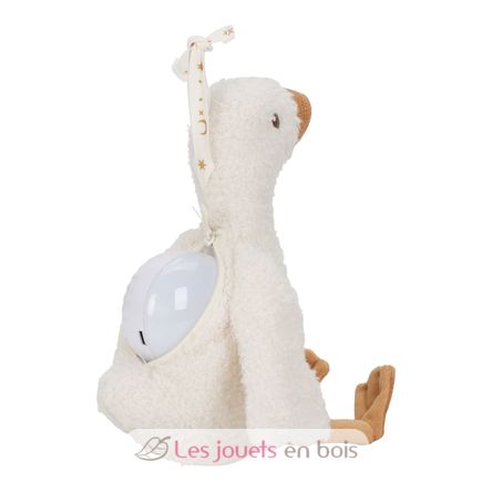 Ganso de peluche musical con luz LD8440 Little Dutch 3