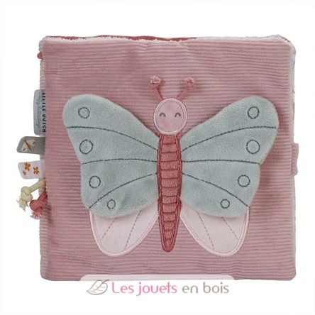 Libro de actividades de tela Flores Mariposas LD8707 Little Dutch 1