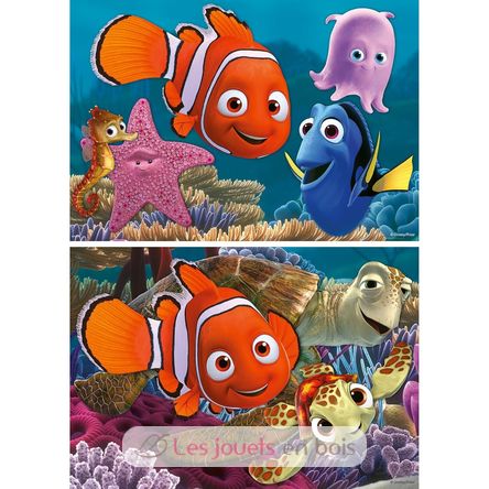 Puzzle Nemo el pequeño fugitivo 2x12 pcs RAV07556 Ravensburger 2