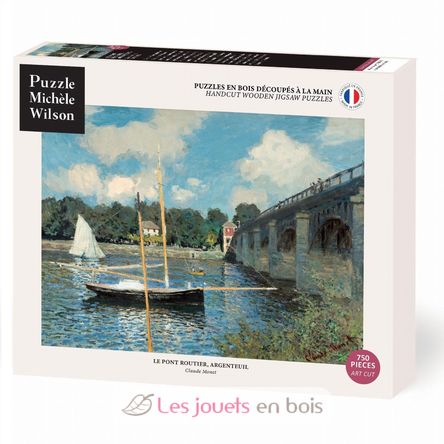 El puente de Argenteuil de Monet A246-750 Puzzle Michèle Wilson 1