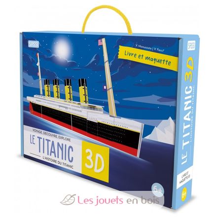 Construye el Titanic 3D SJ-5991 Sassi Junior 1