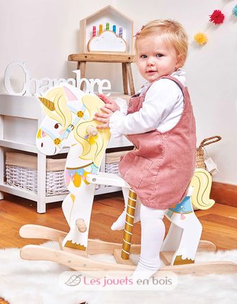 Carrusel de unicornios mecedores TV-PL134 Le Toy Van 4