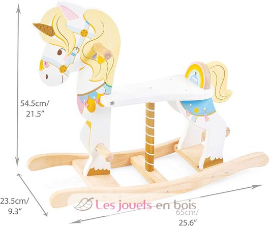 Carrusel de unicornios mecedores TV-PL134 Le Toy Van 3