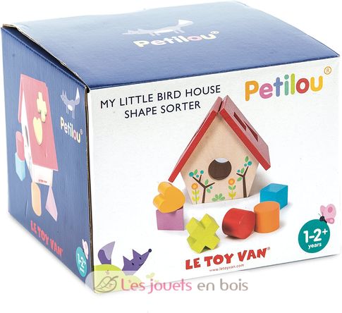 Mi casita de pájaros - caja de formas LTV-PL085 Le Toy Van 5