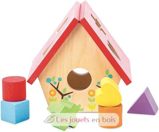 Mi casita de pájaros - caja de formas LTV-PL085 Le Toy Van 1