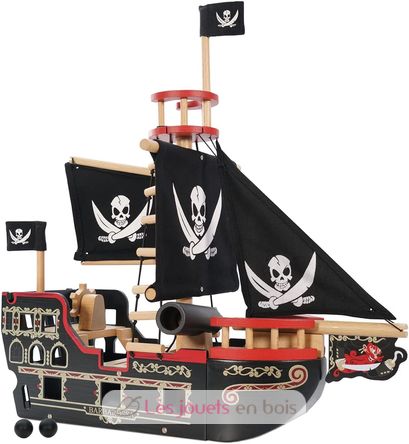 Barco de los Piratas de Barbarroja LTV246-3113 Le Toy Van 1