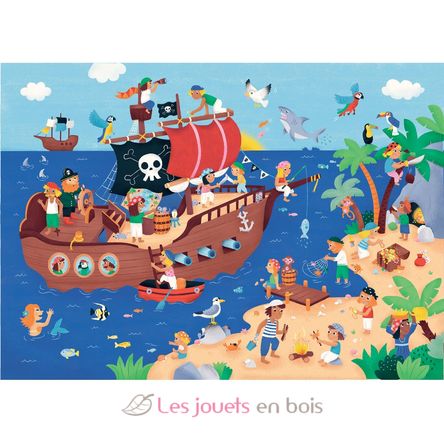 Piratas de vacaciones de Thibaux K1386-50 Puzzle Michèle Wilson 2