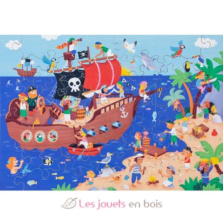 Piratas de vacaciones de Thibaux K1386-50 Puzzle Michèle Wilson 3