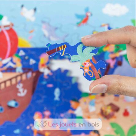 Piratas de vacaciones de Thibaux K1386-50 Puzzle Michèle Wilson 4