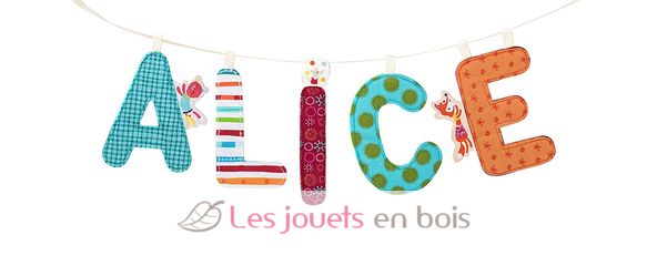 Cinta para las letras del alfabeto LL-86735 Lilliputiens 2