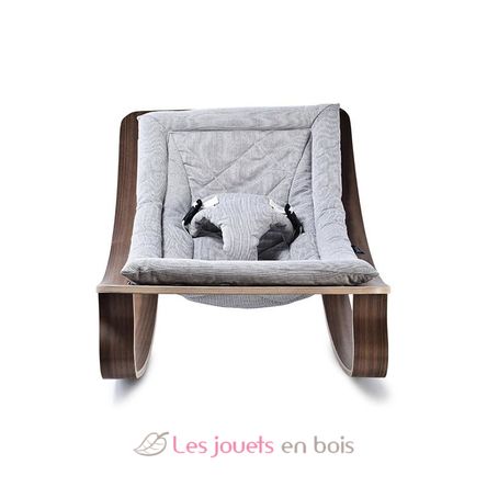 Silla de bebé LEVO en nogal - Gris CC LEVO W GREY Charlie Crane 2