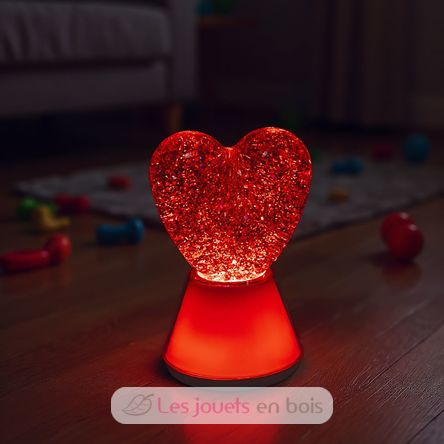 Lámpara de purpurina Magic Glow Corazón LL-GLOWHEART Little L 6