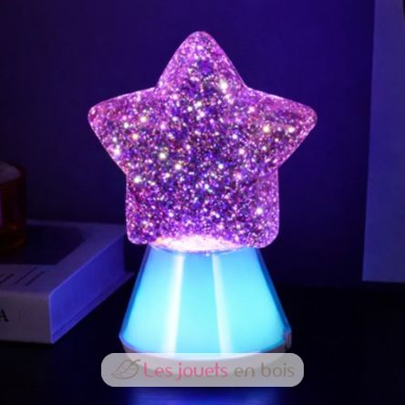 Lámpara de purpurina Magic Glow Estrella LL-GLOWSTAR Little L 3