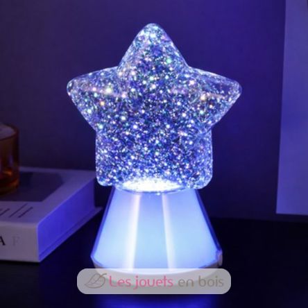 Lámpara de purpurina Magic Glow Estrella LL-GLOWSTAR Little L 5