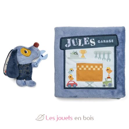 Libro de actividades El garaje de Jules LL83585 Lilliputiens 2