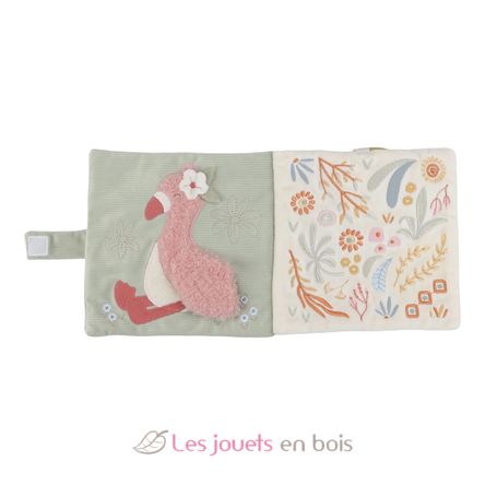 Libro de actividades blando Safari Friends LD8307 Little Dutch 3