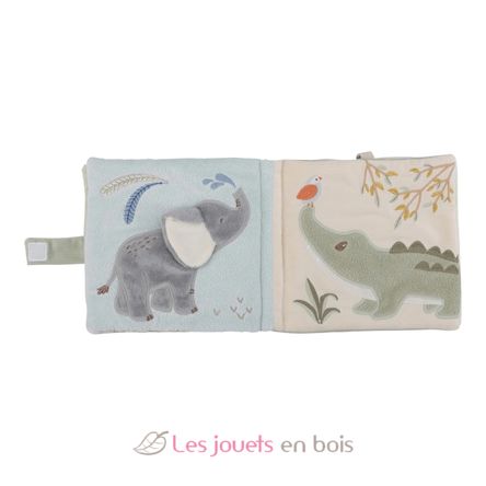 Libro de actividades blando Safari Friends LD8307 Little Dutch 5