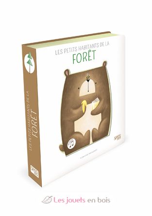 Libro sonoro - Los pequeños habitantes del bosque SJ-3171 Sassi Junior 1