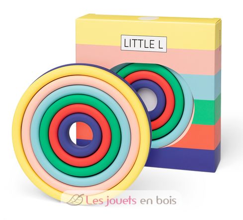 Círculos de silicona de colores LL025-001 Little L 3
