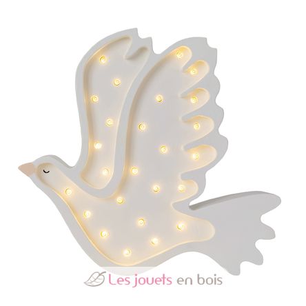 Lámpara paloma blanca LL076-001 Little Lights 1