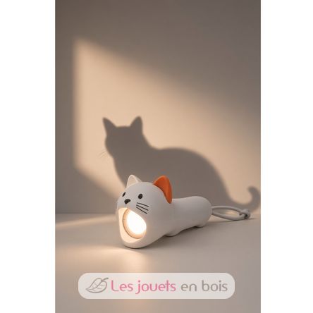 Linterna de silicona Gato LLFLACAT Little L 9