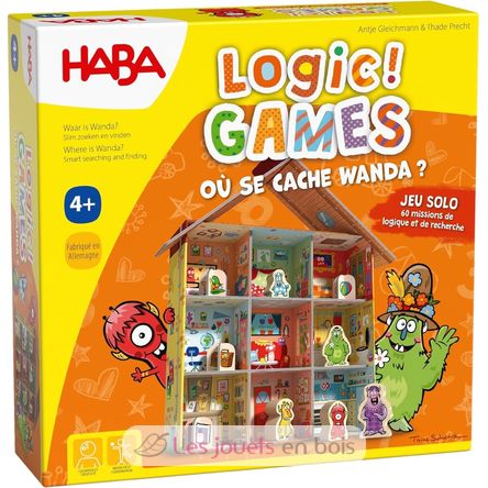 Logic Games ¿Dónde está Wanda? HA1306806003 Haba 1