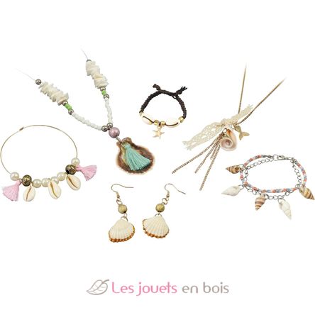 Kit creativo - Joyas de conchas BUK-BE122 Buki France 2