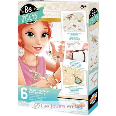 Kit creativo - Joyas de conchas BUK-BE122 Buki France 1