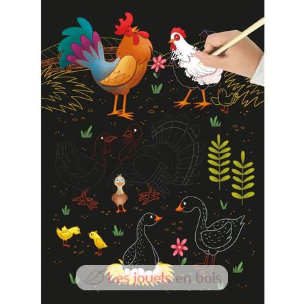 Scratch Art la granja PI-7821 Piccolia 2