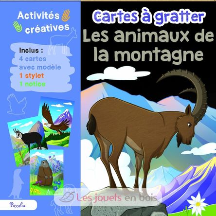 Scratch Art Animales de montaña PI-7593 Piccolia 1