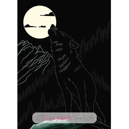 Scratch Art Los lobos PI-7591 Piccolia 2