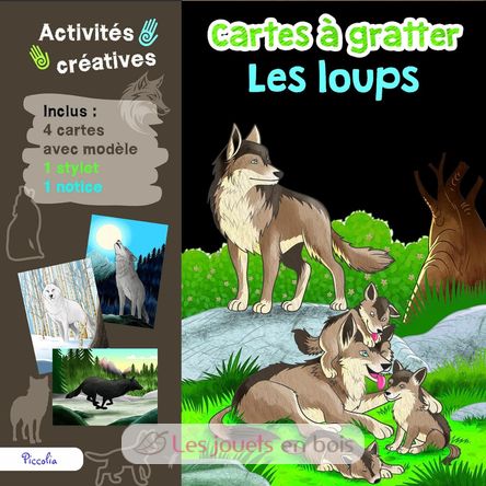 Scratch Art Los lobos PI-7591 Piccolia 1